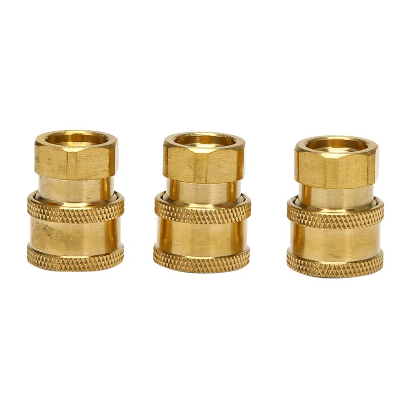 6 Pack Pressure Washer Coupler, Quick Connect Fittings 1/4 Inch Quick Coupler Female NPT Socket