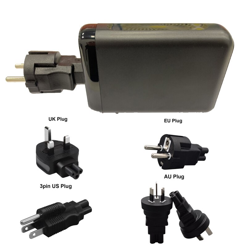 Urvns adaptador base suporte carregador suporte para 150w carregador gan, (para não incluir o carregador)