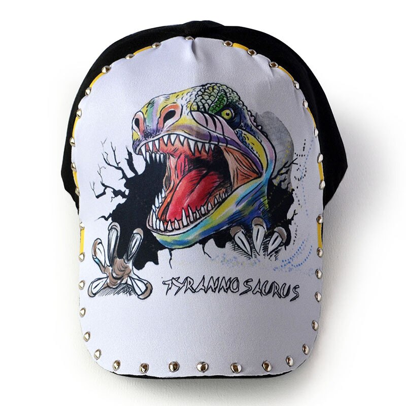 FS Luxury Brand 3D Stampa Drago Cinese Berretti da baseball con Rivetto Estate Uomo Donna Cappello Street Hip Hop Cap Gorras Para Hombres