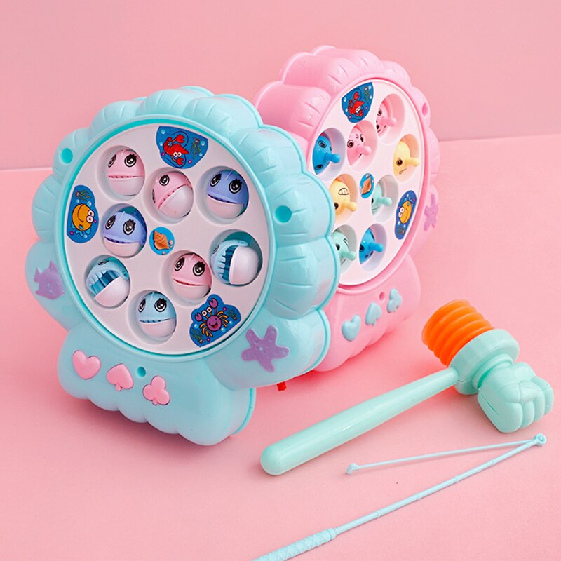 Baby Spin Vissen Hamster kinderen Video Games Educatief Speelgoed voor Kinderen Outdoor Play Set Vissen Speelgoed