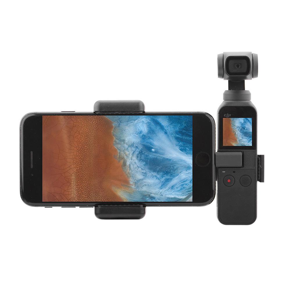For DJI OSMO Pocket Camera Smart Phone Holder Securing Clip Bracket Mount Mobile Phone Holder Handheld Holder Bracket Phone Clip