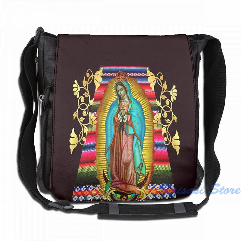 vår dame av guadalupe jomfru mary zarape 08 usb lade ryggsekk menn skolesekker kvinner bag reise laptop bag