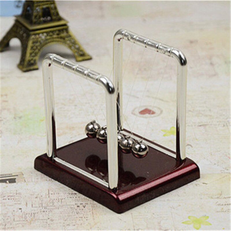 Newton's Cradle Desk Table Decor Metal Pendulum Ball Newton Ball Physics Science Pendulum Steel Balance Ball