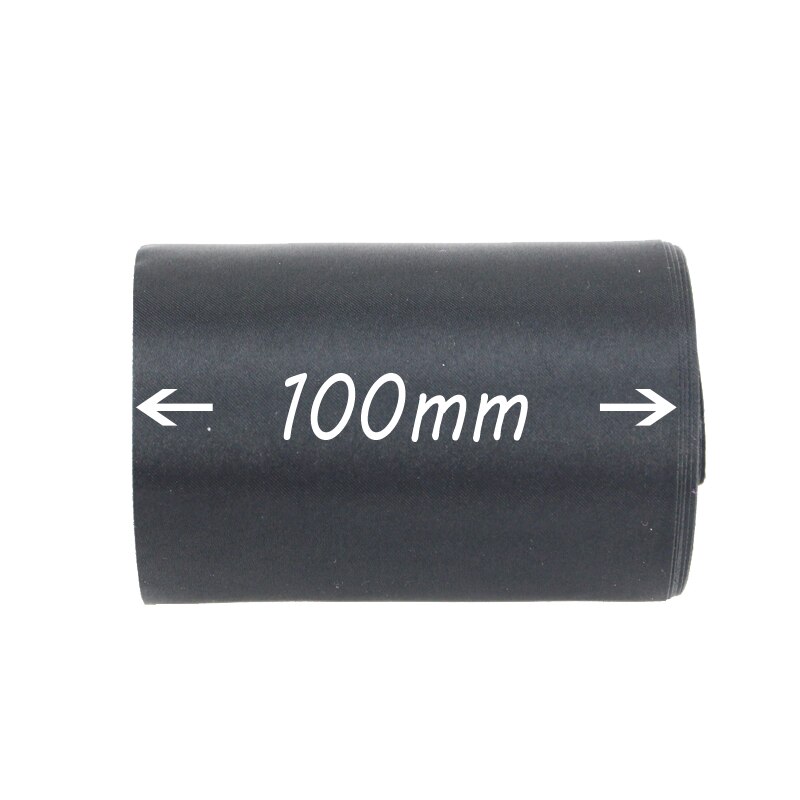(20 meter/rol ) 100mm enkelzijdig satijnen lint band decoratie kerstlint kant