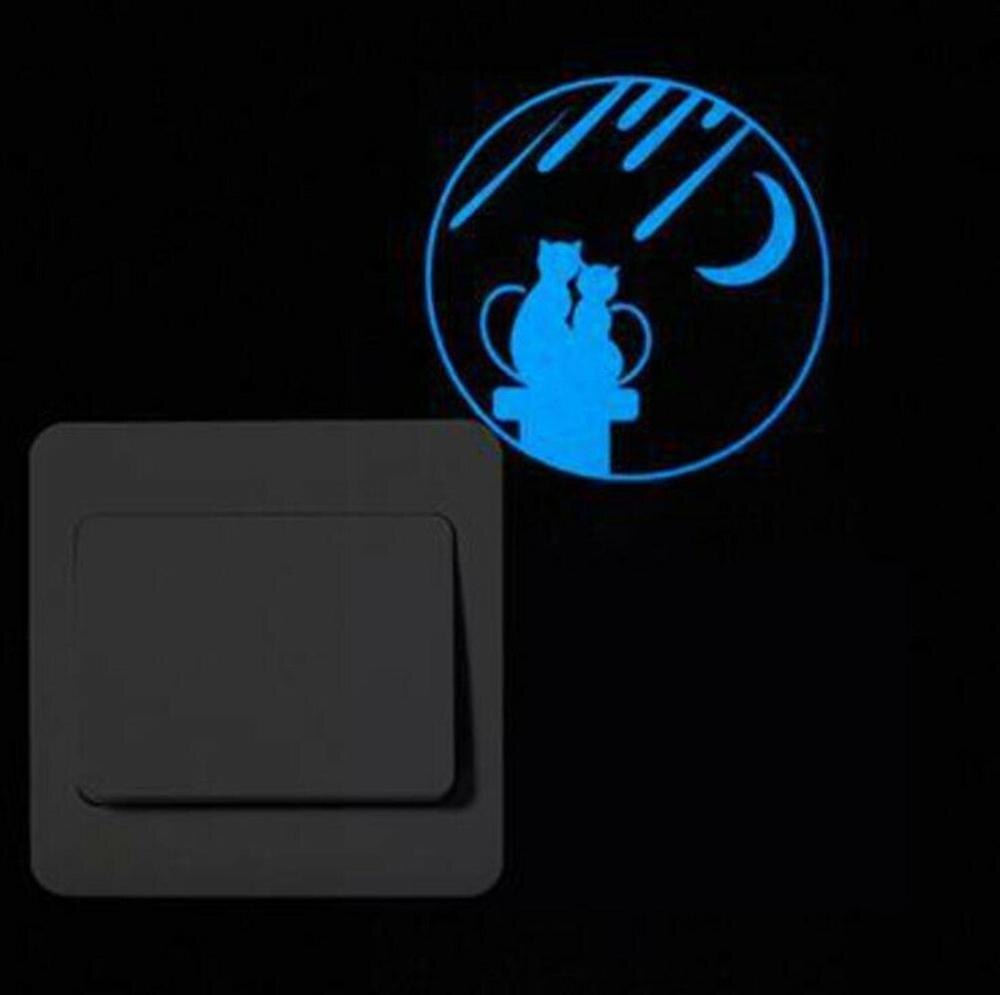 leuchtend glühen in das dunkel Schalter Zauberstab Aufkleber Fluoreszierende Aufkleber Startseite Zimmer Dekor Baby Zimmer Decorction: 21
