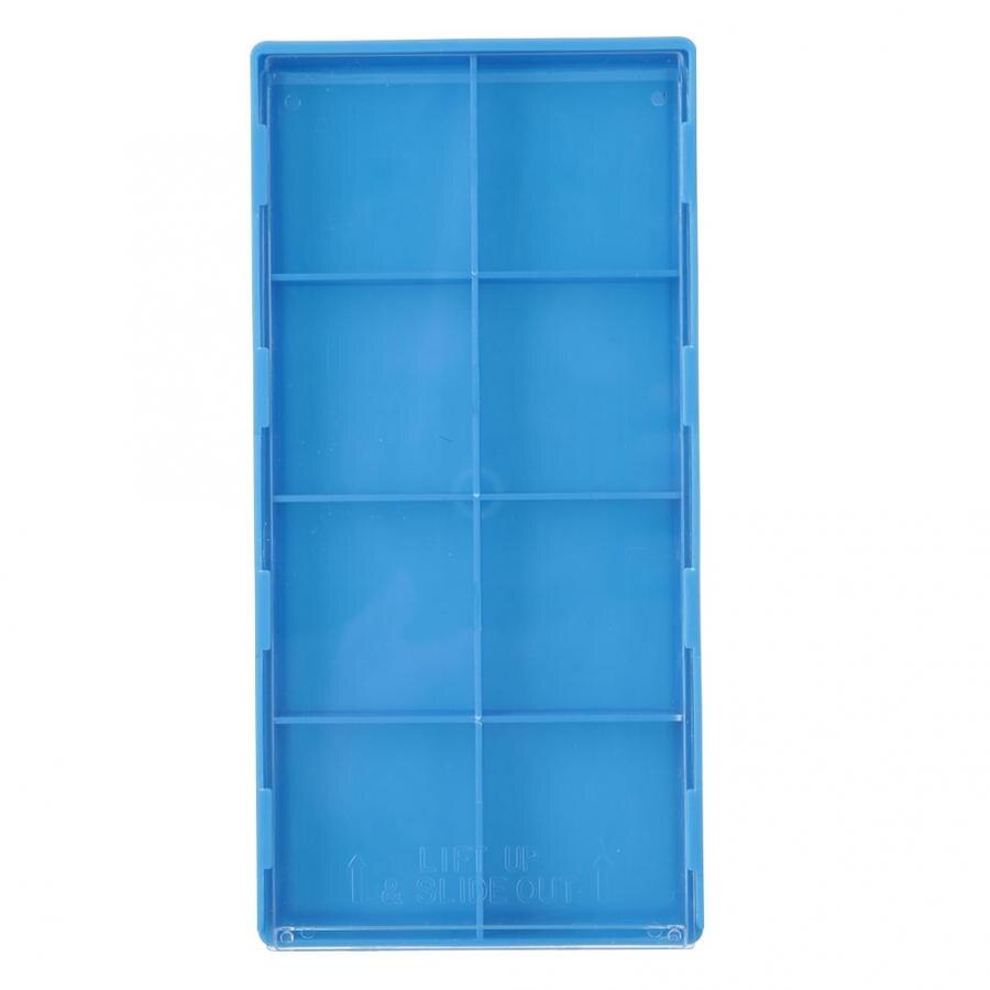 Plastic Horloge Onderdelen Opbergdoos Organizer Horlogemaker Repareren Gereedschap Opslag Lade Plastic Horloge Display Container Horloge Houder