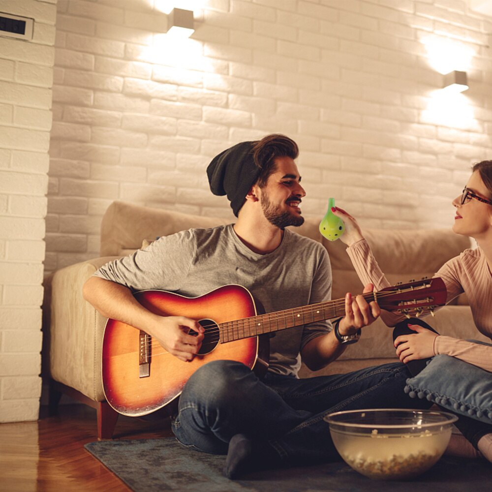 Bottle Style Ocarina 6 Holes Ceramic Ocarina Beginner Musical Instrument