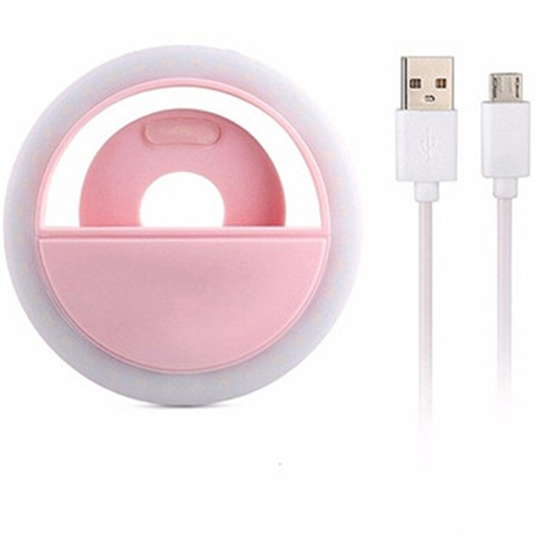 6/10 Inch Dimbare Rgb Led Selfie Ring Vullen Licht Foto Ring Lamp Met Statief Voor Make Video Live Aro De luz Para Celular: Mini phone lens