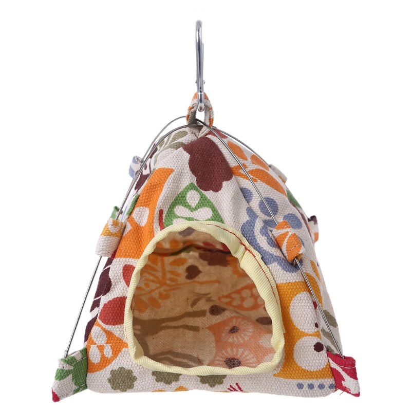 Casa Nido de Pájaro, cama, cueva de Habitat para loros, carpa colgante, cabaña para dormir, hamaca
