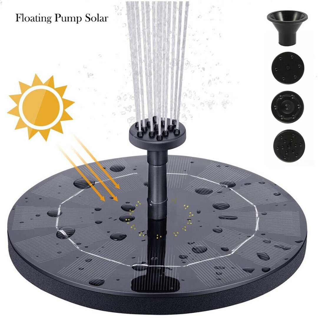 Zonne-energie Drijvende Pomp Fontein Vogelbad Thuis Zwembad Tuin Decor Fontein Yard Decoratie