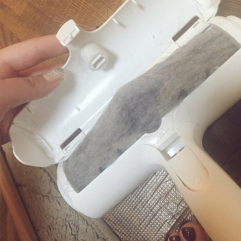 Huisdier haarverzorging katoen wol roller Herbruikbare pet haar reiniging sticky haar borstel tapijt tapijt cleaner pet conditioner