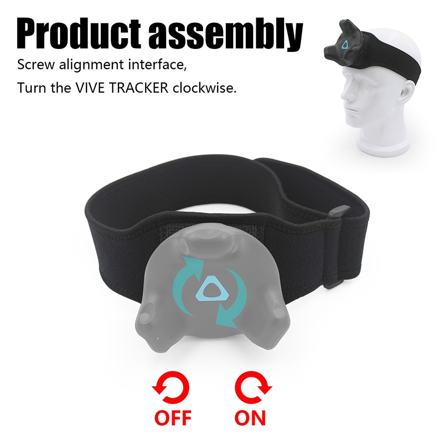 Neue Trackstrap kopfband Für VR HTC VIVE Tracker-Präzision Volle Körper Verfolgung für VR und Bewegung Erfassen