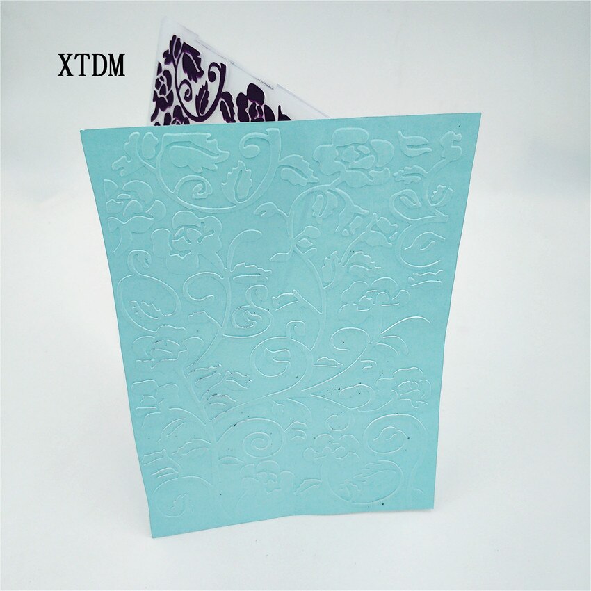 plastic bloom flower template craft card making paper card album wedding decoration scrapbooking Embossing folders