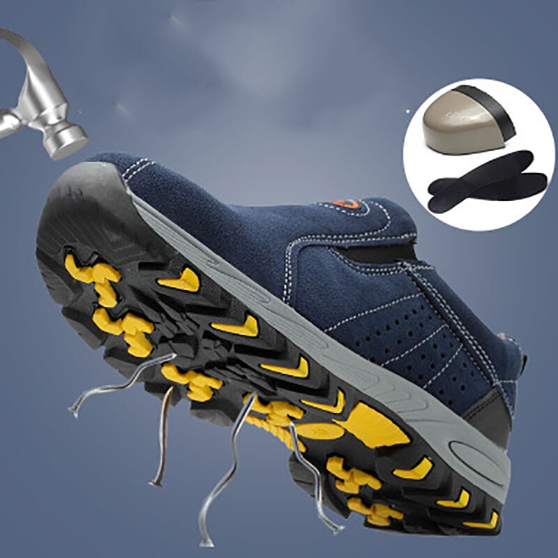 AC13012-chaussures d'assurance pour Camouflage unisexe | Chaussures de sécurité anti-perforation/chaussures d'extérieur antidérapantes et respirantes avec tenue de courant