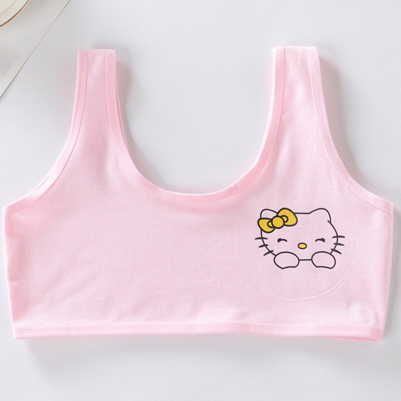 Girls Underwear Development Period Vest 12-16 Years Old Junior High School Students Bras Kids Underwear for Girls