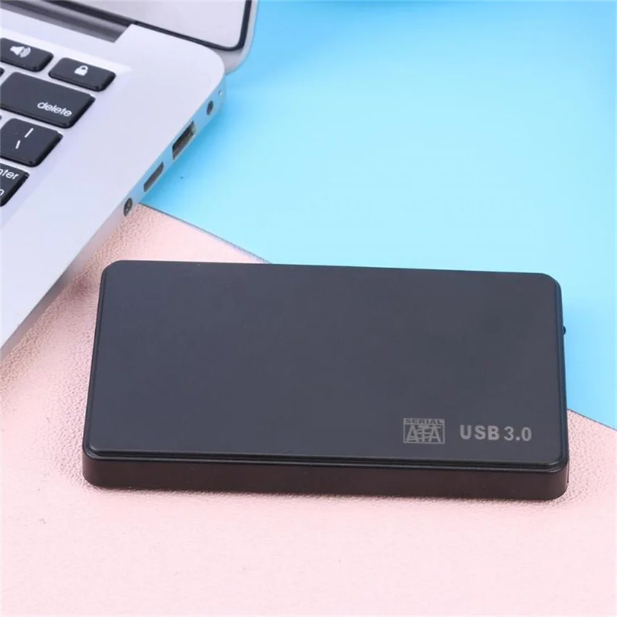 USB 3.0 2.0 To 2.5 Inch Hard Drive Case SATA HDD SSD Enclosure 5Gbps External Hard Drive Disk Box for PC Laptop Smartphone
