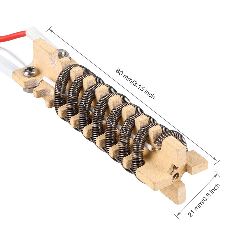 JCD air gun heating element for 858D 8858 8898 soldering station Ceramic Heating Core 220V / 110V Heater welding rework tool