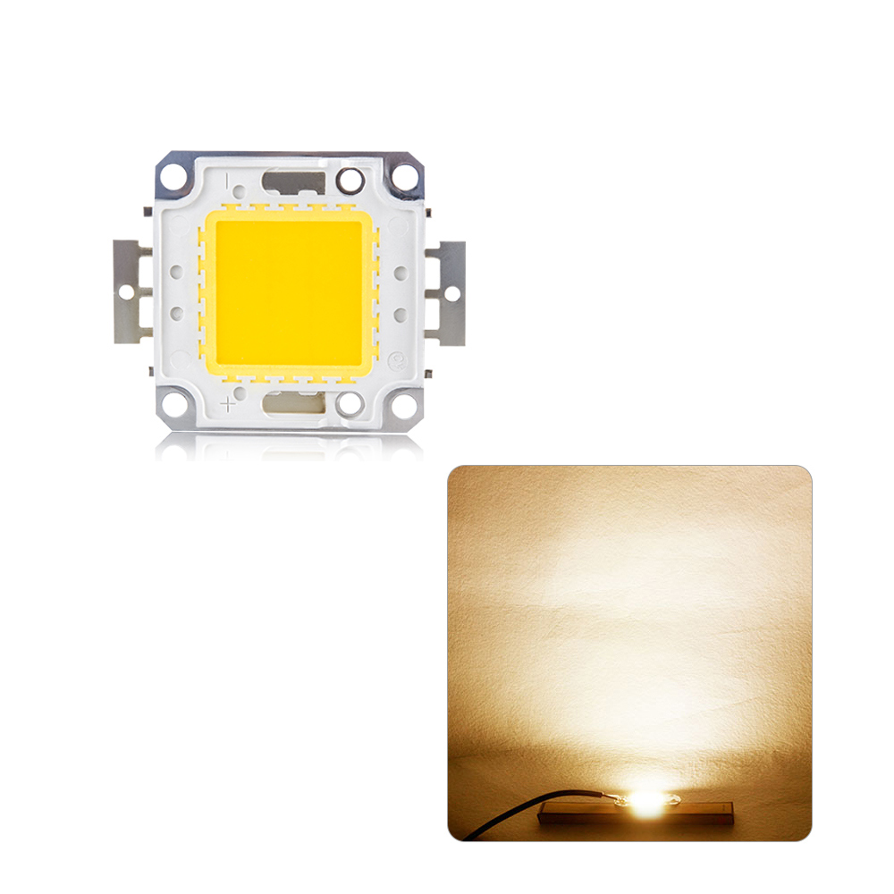 Foxanon Matrix Spot Lights 10W 20W 30W 50W 100W COB Led Lamp Bead Integrated LED Light DC12V 36V For DIY Floodlight Flashlight: Warm White / 30W