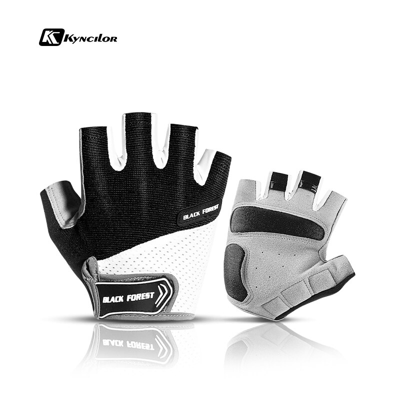 Fiets handschoenen fiets sport half vinger handschoenen schokabsorberende wanten handschoenen heren dames race motorcross mtb race handschoenen