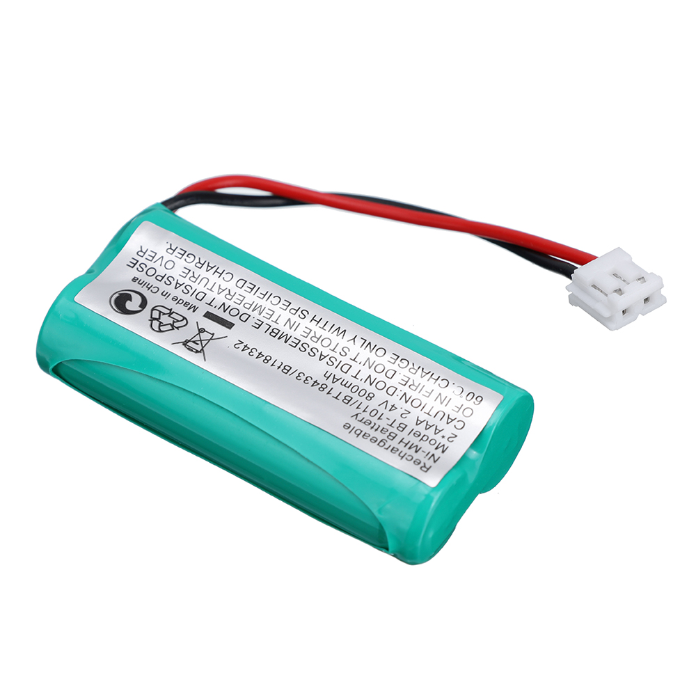 2.4V 800mAh NiMH Cordless Phone Battery for Uniden BT-1011 BT-1018 BT1011 BT1018 BT8001 BT-694 2.4V Rechargeable Battery 1-20pcs