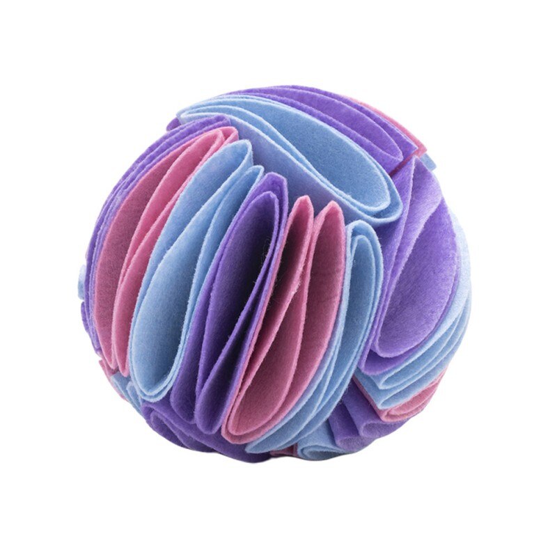 15/20cm Dog Sniffing Mat Toys Foldable Sniffe Ball Pet Dog Toy Training Games Nose Work Sniff Ball Pet Puzzle Toy Diameter: 06 / 15cm