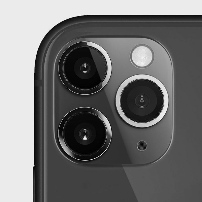 Lente adesivo modificado câmera capa liga de titânio para iphone 11 segundos mudança para iphone 11 pro