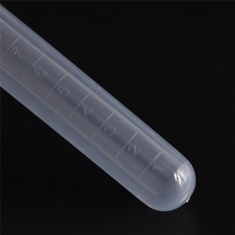 10 Stks/set 10Ml Micro Centrifuge Test Tube Clear Plastic Flacon Container Met Snap Cap Deksel Voor Laboratorium Sample Supply