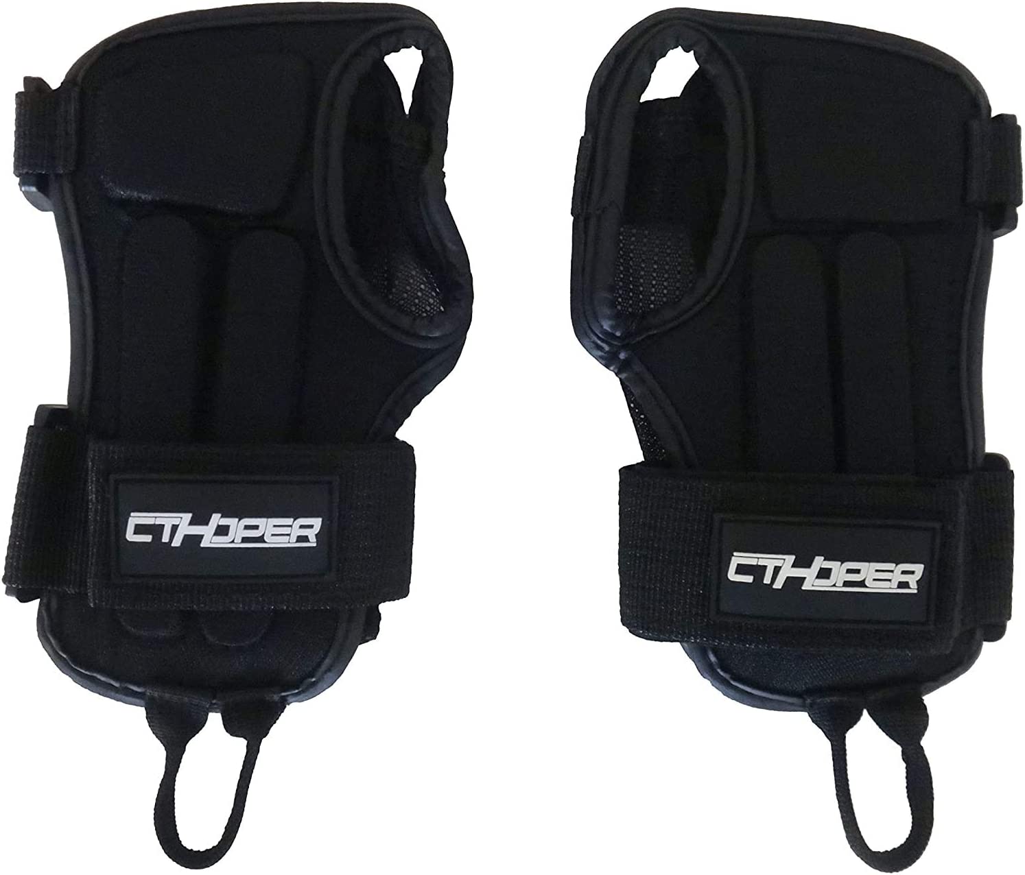 CTHOPER Muñequeras Soporte para Hombres Mujeres Snowboard, Skateboarding, Patinaje sobre ruedas, Ciclismo, MTB, Deportes Protección de manos