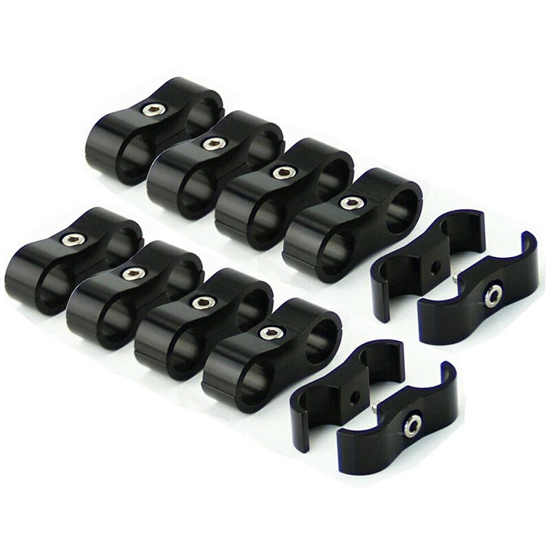 Hose Separator Clamp Hose Fitting Connector for Oil/Fuel Hose Line: AN8