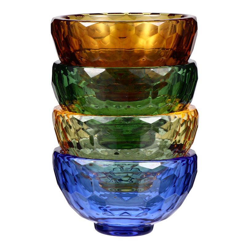 Bol d'eau bouddhiste tibétain, 4 pièces, tasse d'eau bénite, bol d'offrande bouddhiste, pour Temple, maison, d'intérieur