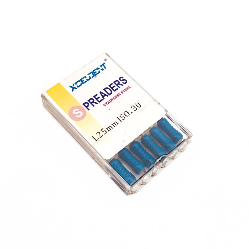 Zahn Edelstahl Treuer Zahn Finger Spreader für Wurzel Reinigung Zahnmedizin S-Datei: 25mm S-Datei  Nein.30