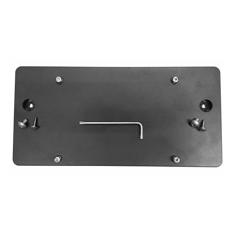 Kit de montaje de marco de soporte de placa de matrícula trasera para-A8/A8L / S8 + tornillos + llave completamente nueva: Default Title