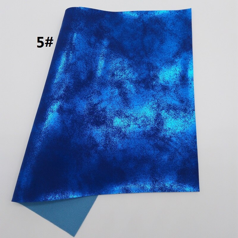 1pc 21 x 29cm syntetisk læder, cuero sintetico metallisk læder til fremstilling af sløjfertilbehør leosyntheticodiy  t165: 5
