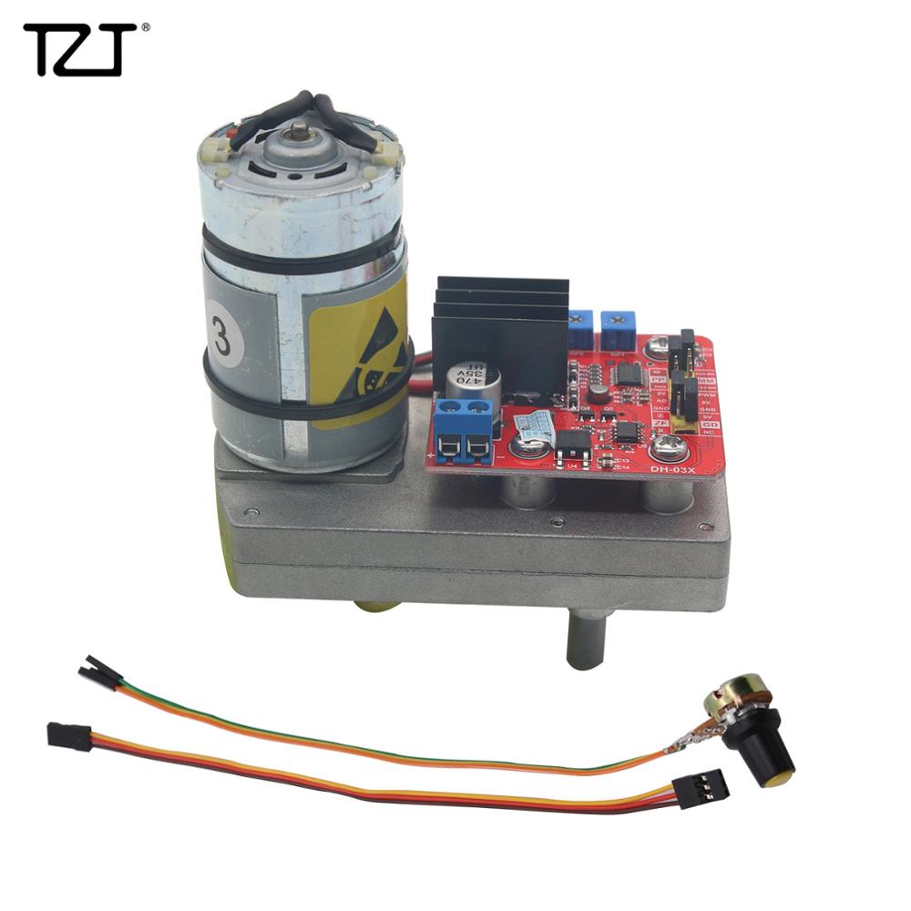 Tzt høyt dreiemoment servo  dc12v 24v 380kg. cm stålgir med potensiometer til robot mekanisk væpne