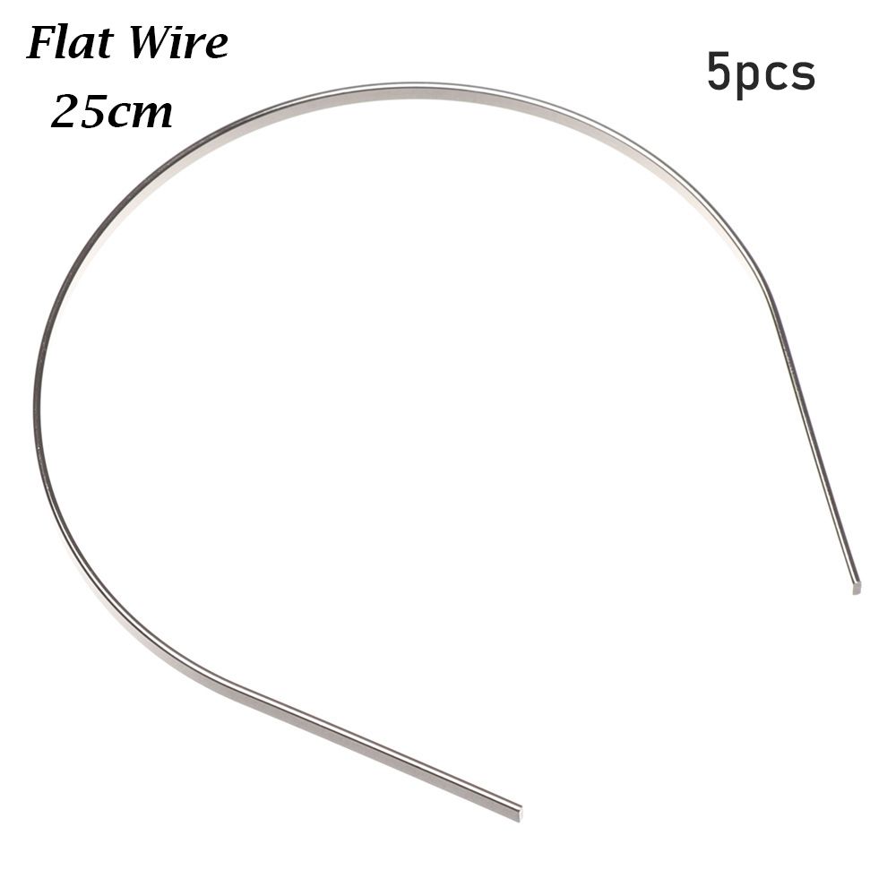 Accesorios de decoración para el cabello de muñecas, piezas de banda para la cabeza, materiales para diademas de muñecas, 1/3, 1/4, 1/6, 5 uds.: Azul