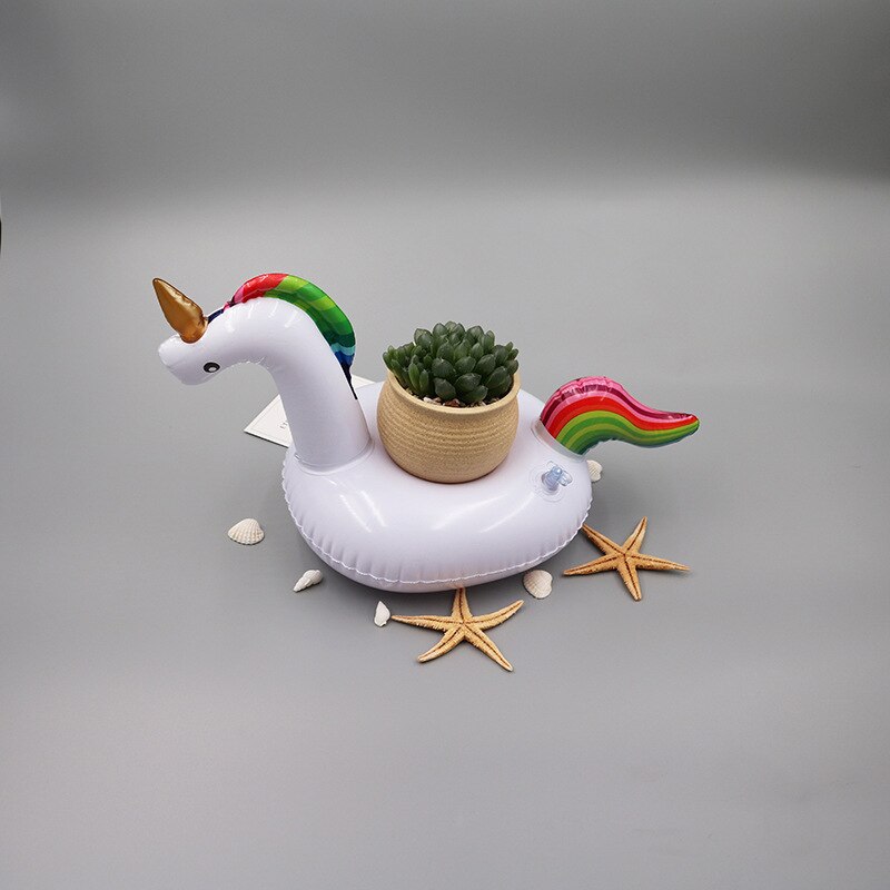 33*18 centimetri Gonfiabile unicorno sottobicchiere Giocattoli per I Bambini Adulti Forniture Spiaggia Divertimento tutto'aria Aperta Piscina di Nuotata Giocattoli spiaggia festa proprietà Giocattolo