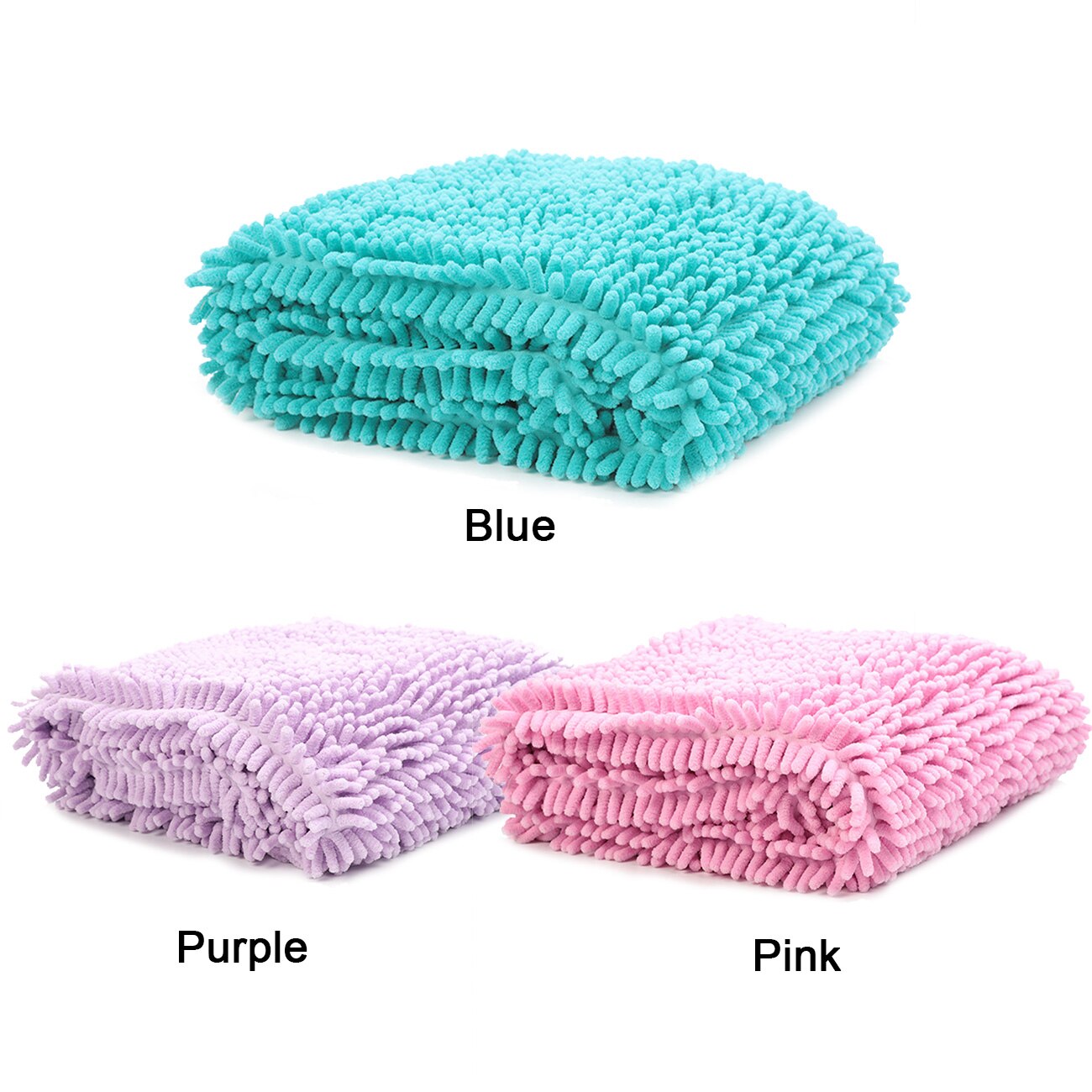 Quick Dry Pet Towel - Ultra Absorbent - Washable - for Dogs & Cats - Thick Microfiber