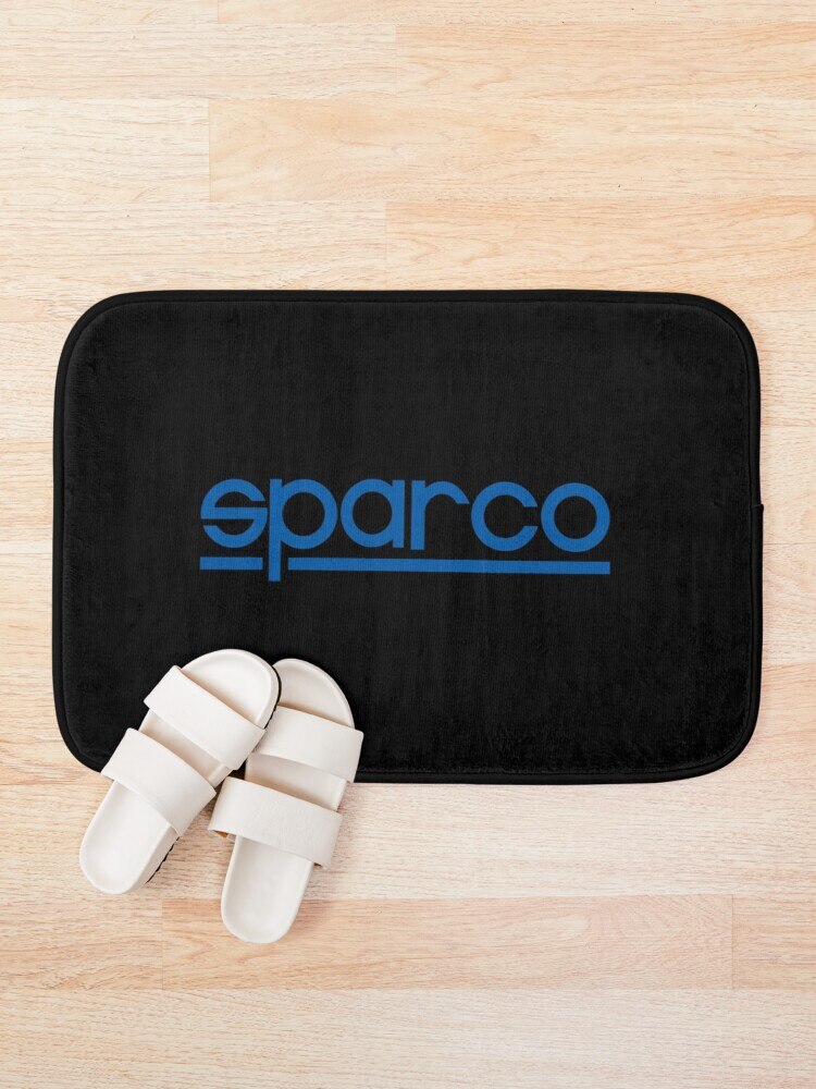 racing with sparco Bath Mat Hallway Carpets Anti-Slip Bath Floor Mat Animals Outdoor Rugs Front Door Mats