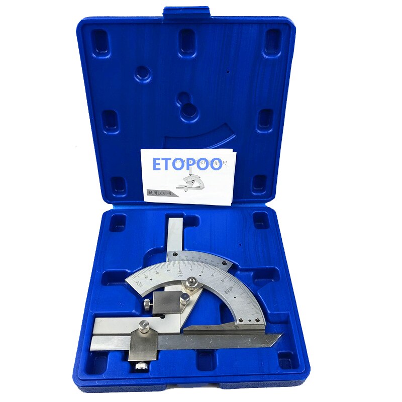 0-320 Degree Universal angle ruler Multi-function Angle measuring instrument protractor tools