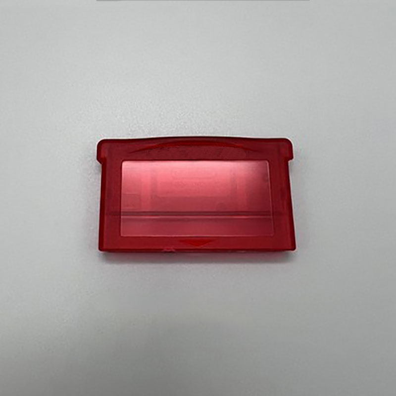 JCD-funda protectora para Cartucho de juegos GBA, 1 piezas, , para Gameboy Advance, caja de tarjeta de almacenamiento: Rojo