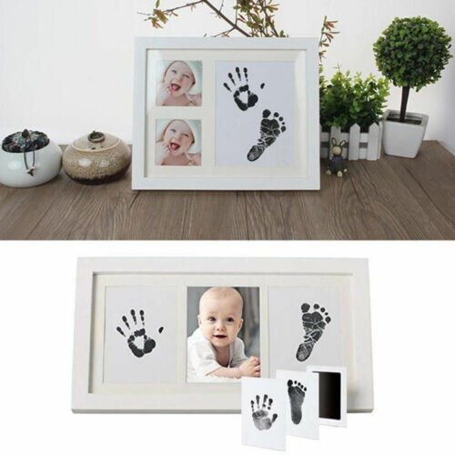 Baby Handafdruk Footprint Mold Pad Niet Giftig Inktloze Veilig Makkelijk Te Schoon Pasgeboren Foto Hand Foot Print Pad Prachtige keepsake