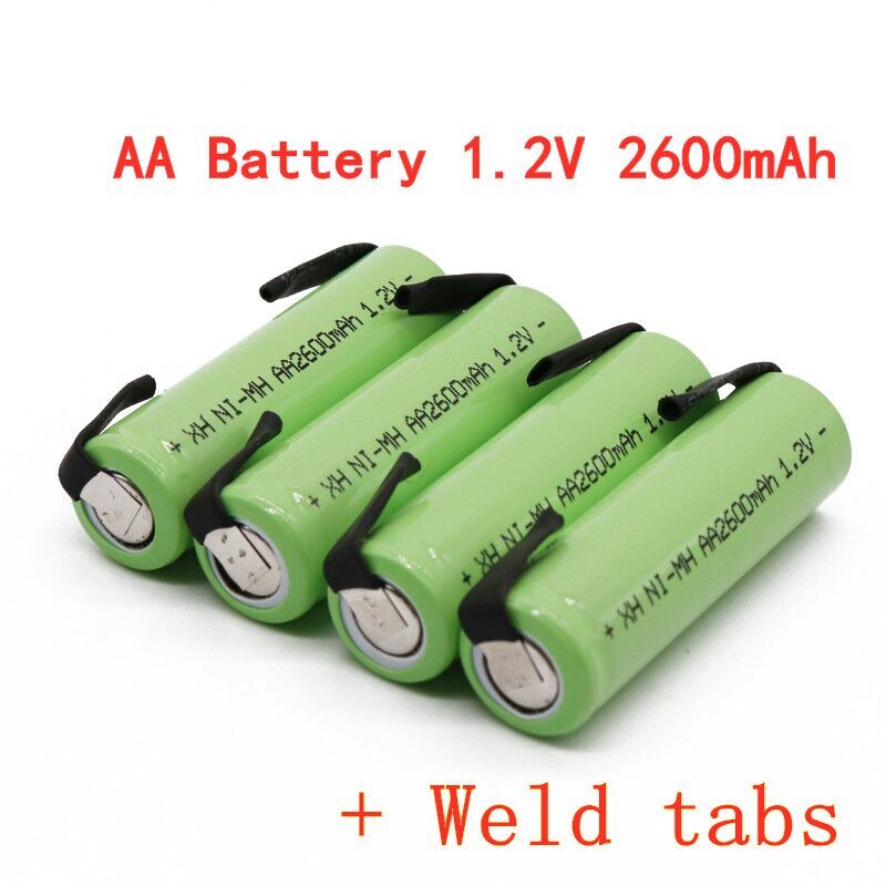 1.2V 2600 Mah Ni-Mh Nimh Oplaadbare Batterij Voor Elektrische Scheerapparaat Scheerapparaat