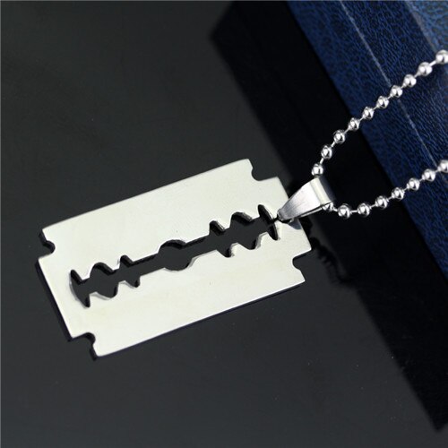 Barber Shop Pole Necklace Hair Dresser Tools 3D Barber Pole Razor Dryer Scissors Comb Hairdresser Pendants Necklaces Men Women: H