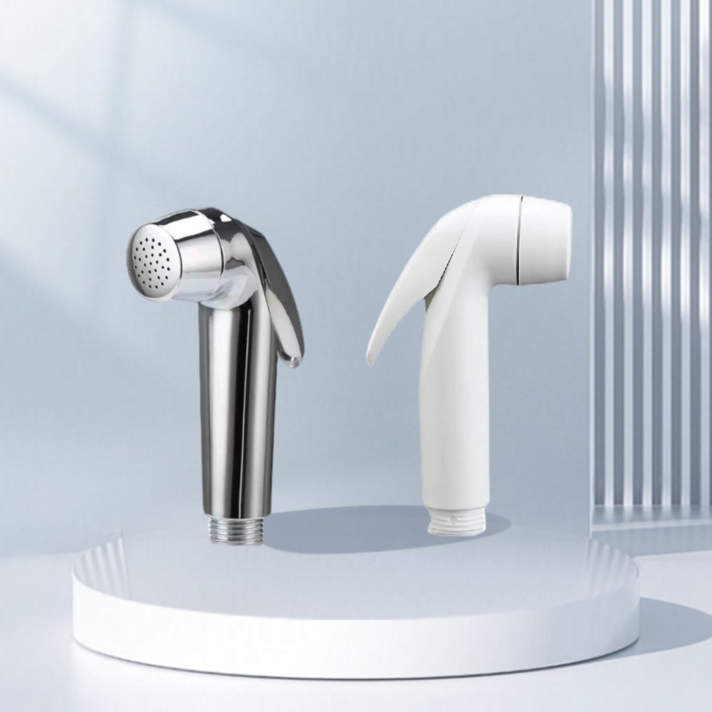 Thuis Toiletsproeier 12Cm Universele Handbediende Hogedrukspray Abs Slanghouder Bidet Kraan Badkamer Douche Accessoires
