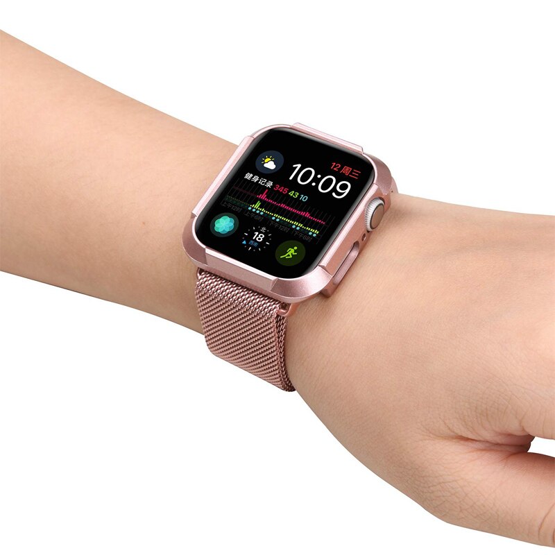 watch case for apple watch 44mm 40mm iwatch apple watch series SE 6 5 4 3 2 1 Anti-fall Protective cover Accessories