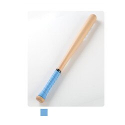 Bate de béisbol de madera de , palo de madera pulido y resistente, 54/64/74/84cm -40: Blue / Other