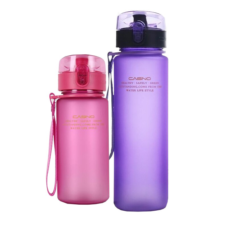 400ml 560 bicicleta ml botella de agua libre de BPA a prueba de fugas deportes botella de agua de botellas portátiles, para excursión, senderismo