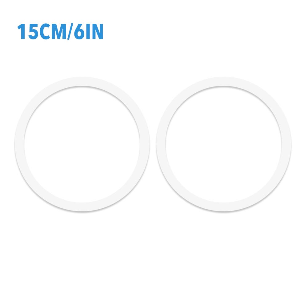 13/ 15cm ilmastointilaitteen poistoletkun napsautusrenkaan pakoputken liitäntälisäputken liitin midealle: 6in