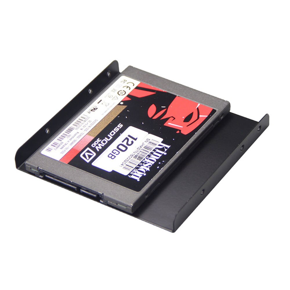 Useful 2.5 Inch SSD HDD To 3.5 Inch Metal Mounting Adapter Bracket Dock 8 Screws Hard Drive Holder For PC Hard Drive Enclosure