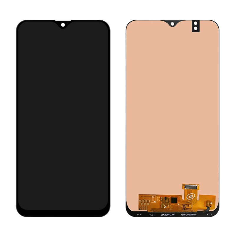 6.4 "Lcd 'S Voor Samsung Galaxy A20 A205 SM-A205F Lcd-scherm Vervanging Voor Samsung A20 A205 A205F Display: Black No Frame